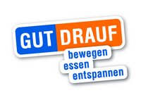 Logo für das Motto "Gut drauf - bewegen, essen, entspannen"