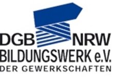 Logo des Bildungswerks e.V. der Gewerkschaften (DGB) NRW