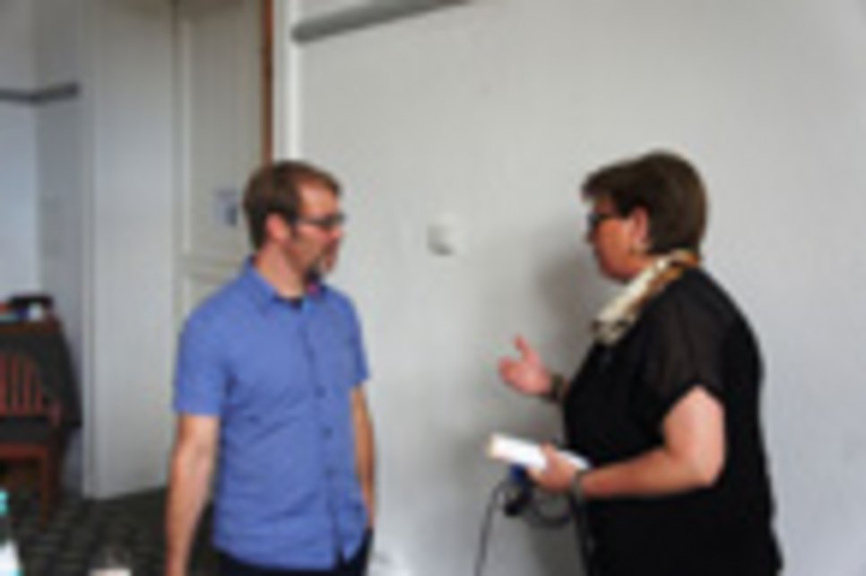 Netzwerktreffen der BuG Schulen des Regierungsbezirks Arnsberg am 9.9.2015 im Kurhaus Hamm Refernt_und_Regionalkoordinatorin_klein