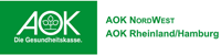 Logo der AOK NordWest und AOK Rheinland/Hamburg