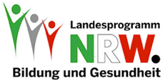 Logo für das Landesprogramm Bildung und Gesundheit NRW